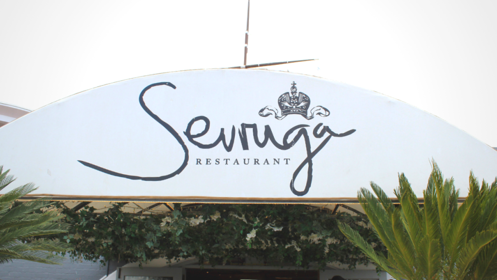 sevruga restaurant in V&A waterfront cape town